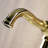 Kingston Brass Knight Single-Handle 1-Hole Deck Mount Bathroom Faucet with Push Pop-Up and Deck Plate-63542187-68923250