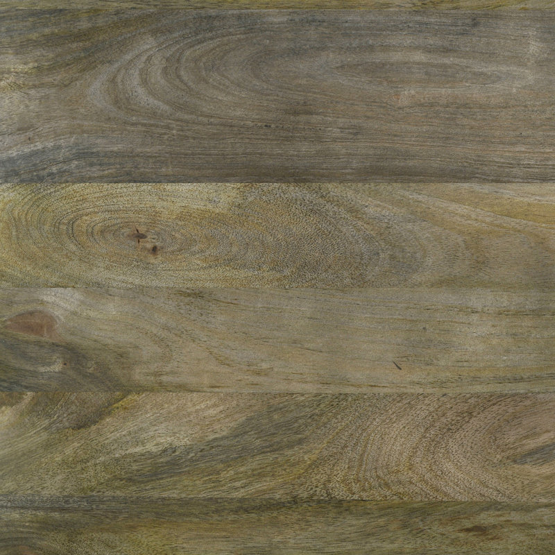 High-Quality Mango Brown Rectangular Solid Wood Coffee Table