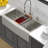 36" L X 22" W Farmhouse Drop-In Kitchen Sink 16 Gauge Stainless Steel Deep Single Bowl Ledge Workstation Kitchen Sinks