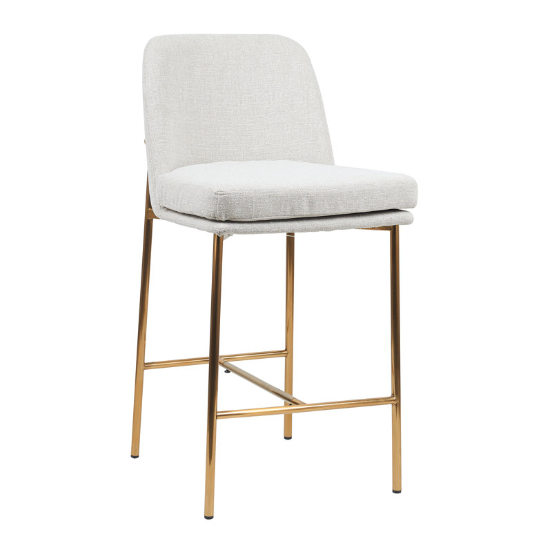 Tabourets de bar et de comptoir Jack Sheringham, Beige/or