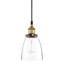 Luminaire suspendu en forme de cloche à 1 lumière Nazmiye-22818624