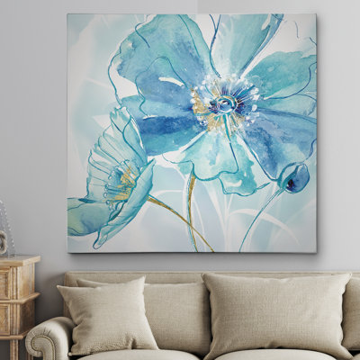 Blue Spring Poppy I - impression