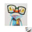 Rainbow Frog portant des lunettes - art animalier vibrant pour décoration intérieure moderne-111690285-111690288