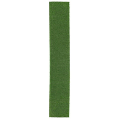  Artificial Grass 2 ft. x 12 ft. Indoor/Outdoor Area Rug Runner Green