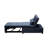 Folding Ottoman Sofa Bed Dark Gray