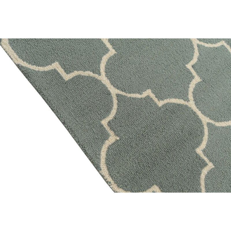 Tapis gris 5 x 8 Pineland