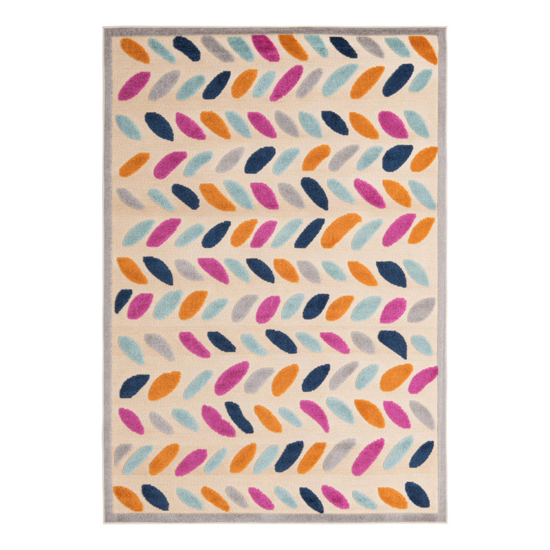 Oranjestad Aruba Indoor/Outdoor Rug, Rectangle 6' x 9'