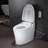 Tankless Bidet Smart Toilet, Chair Height, Booster Pump, Auto/Foot Sensor Flush, Power Outage Flush