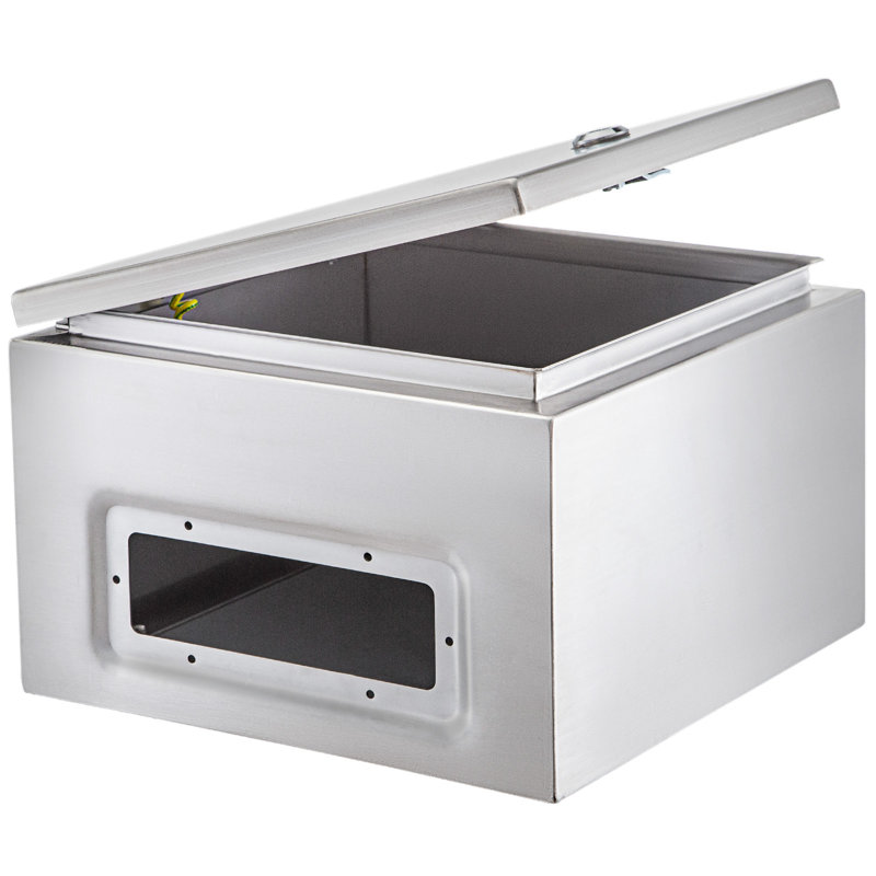 VEVOR Cable Organizer, 12" H x 12" W x 8" D, Silver