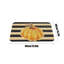 Tapis de salle de bain kbndieu Tapis d'Halloween lettre citrouille feuille d'érable convient à la salle de bain de porte d'entrée 23,6 x 15,8 po-128947061