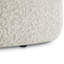 Repose-pieds Astoria en crème blanche Boucle-93706727