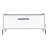 Sleek 15.6" White Coffee Table With Pull Down Cabinet And Convenient Open Shelf Modern Rectangular Pull-Down Trait, 15.6-1710002829