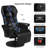 Inbox Zero Reclining Ergonomic Swiveling PC & Racing Game Chair with Built-in Speakers and Footrest-1443260513