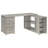 Tona Driftwood 3-Drawer L-Shape Desk-1353321433