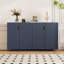 Console Table with Adjustable Shelves-2088537024