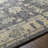 Airlia Oriental Hand-Knotted Wool Charcoal/Blue/Yellow Area Rug-439965075