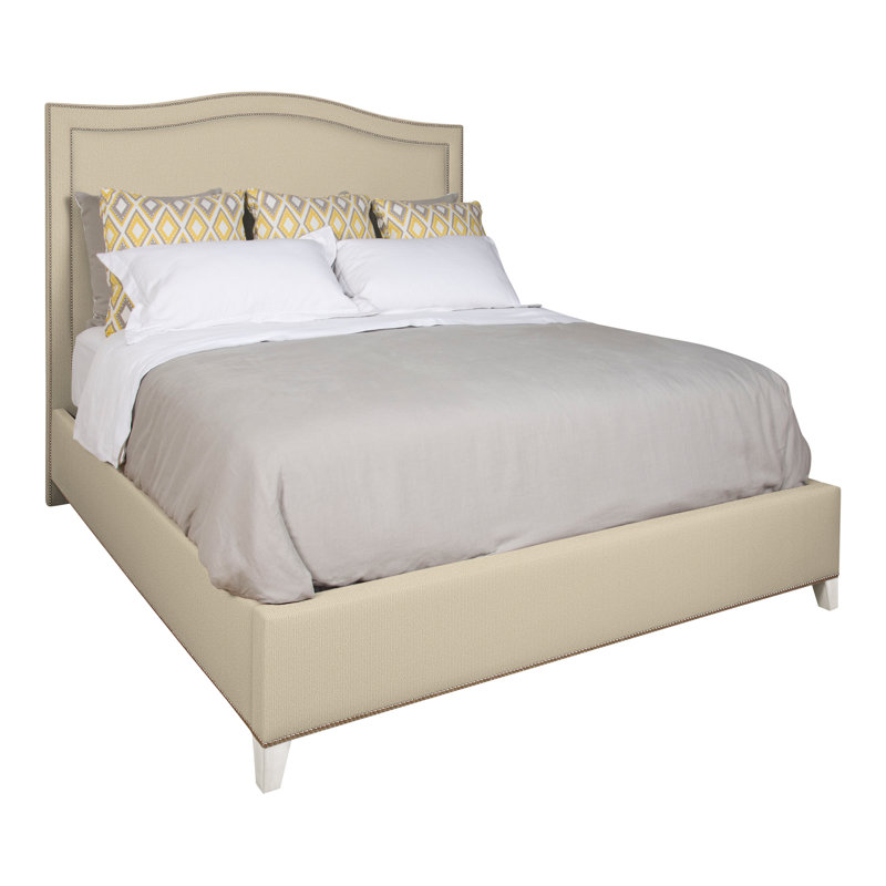 Caroline/Casey Upholstered Bed, Casa Blanca, Tuck Linen, Yes