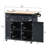 Kitchen Island With Power Outlet,Kitchen Storage Island With Drop Leaf And Rubber Wood,Open Storage And Wine Rack,5 Wheels,With Adjustable Storage For Home, Kitchen, And Dining Room-1561249679