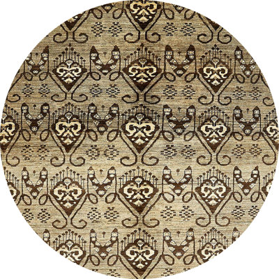 Tapis décoratif multicolore à motif abstrait