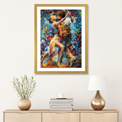 Reproduction d'art sur toile tendue, "Interne interne de la luxure" par Leonid Afremov