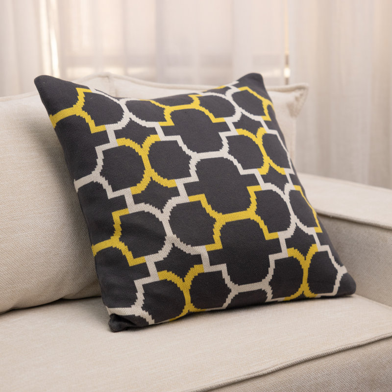 Kennie Square Pillow Cover & Insert