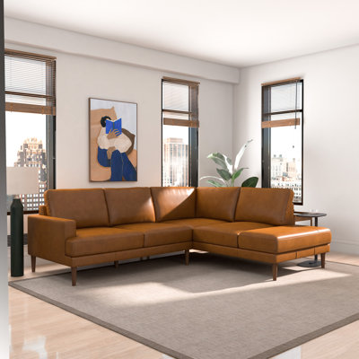 Amarvir Upholstered L-Shaped Sectional