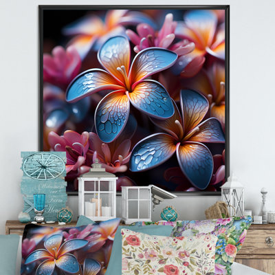 " Dreaming Plumeria Flowers Elegance "