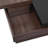 Wood 23.6" rectangle Coffee Table with Wood Grain Design, 1 Hidden Storage Space-648356178