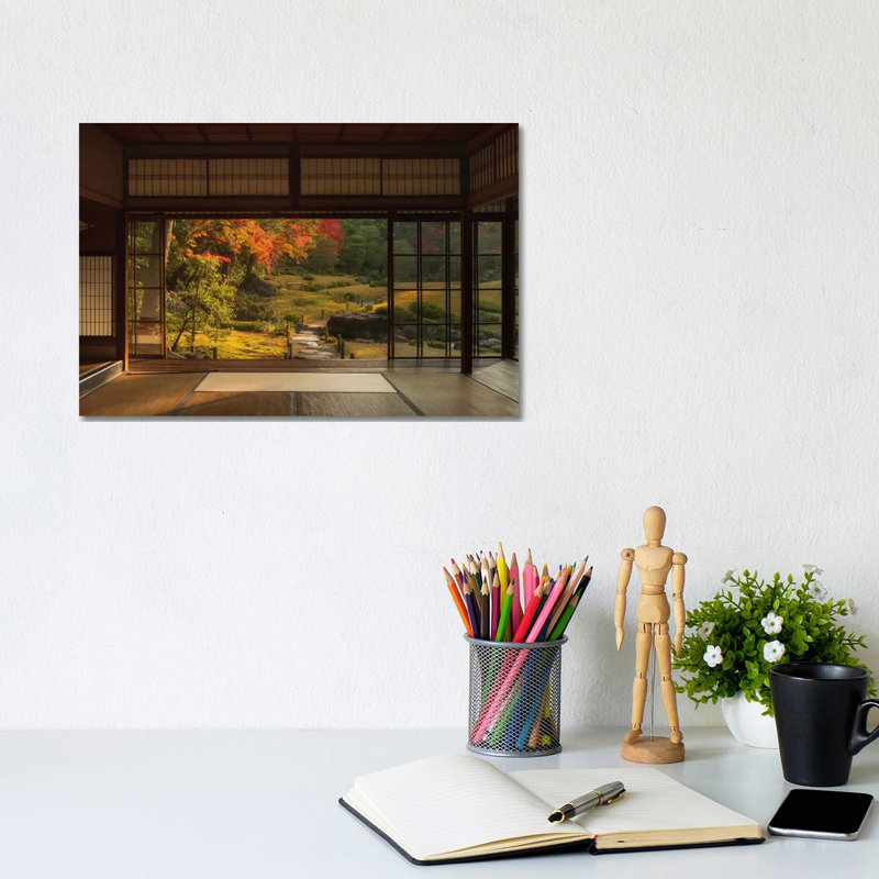 Autumn In Japan XIX by Daniel Kordan - Print on Canvas, Wrapped Canvas, 20.32 cm H x 30.48 cm W
