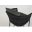 Tabouret de patio en teck avec coussin-99424061-99425542-87832338