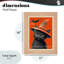 Timbre de chat noir rétro sur plaque, design par Arlington Prints