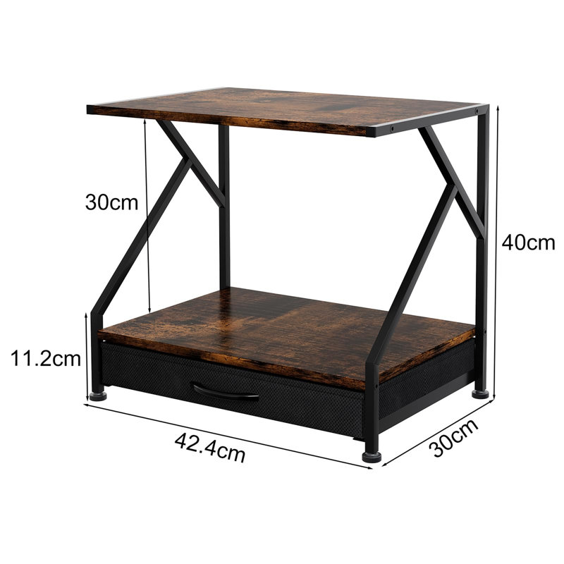 40cm H x 42.4cm W Printer Stand