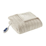 Heated Duke Faux Fur Throw