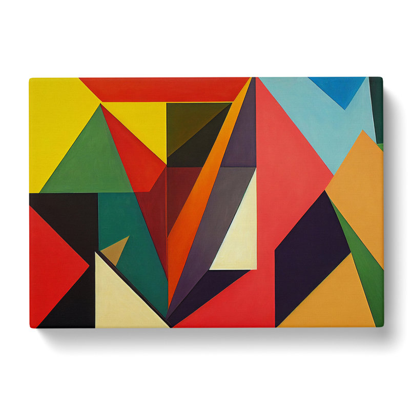 Modern Abstract Shapes Vol.3 - Wrapped Canvas, 40cm H x 60cm W x 3cm D