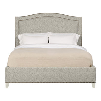 Caroline/Casey Queen Upholstered Low Profile Panel Bed