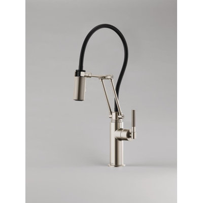 Litze® Articulating Faucet with Knurled Handle