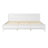 PINE SOLID WOOD KING SIZE BED, SOLID AND STABLE, NO BOX SPRING NEEDED-1848775007-1848775005
