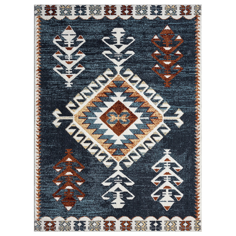 Tapis bleu marine United Weavers Stratton   , Rectangle 10 pi x 13 pi 2 po