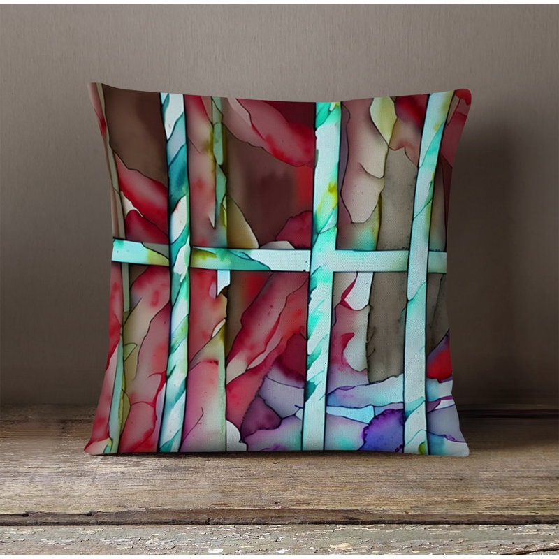 Coussin décoratif, H 20 po x l 20 po, Housse de coussin seulement - sans coussin