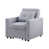 100 % lin gris clair est en rupture de stock