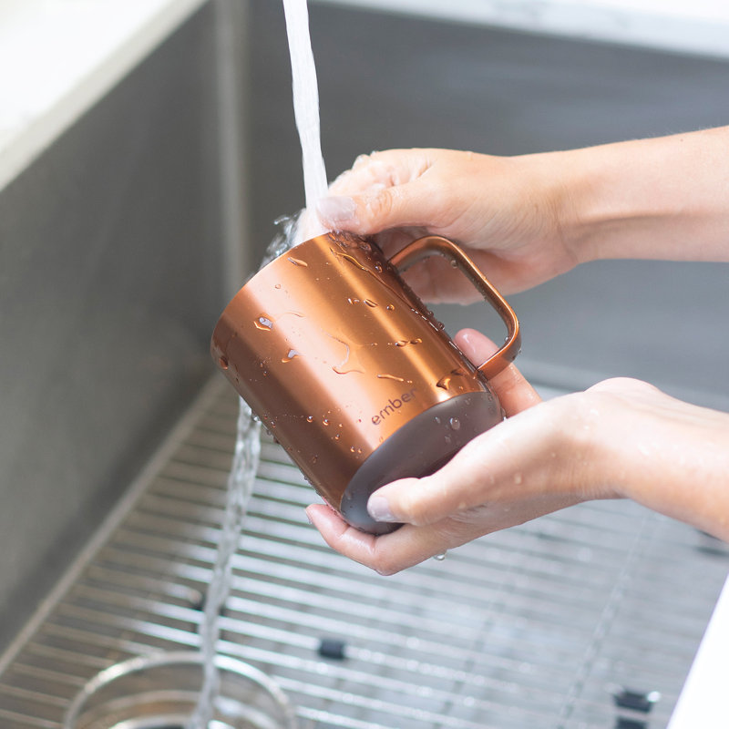 Ember Copper 14oz Temperature Control Smart Mug with Coaster