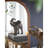 23" X 42"  Hand Carved Rose Mirror Frame, Wood Arch Mirror Wall Decor For Living Room, Bathroom, Entryway-652096544