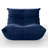 Armless 3-Seat Togo Three Seater Large Bean Bag Sofa-113399990-115636737