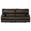Canapé inclinable en cuir 93 po Anjuman-24675999-24676000-24676001