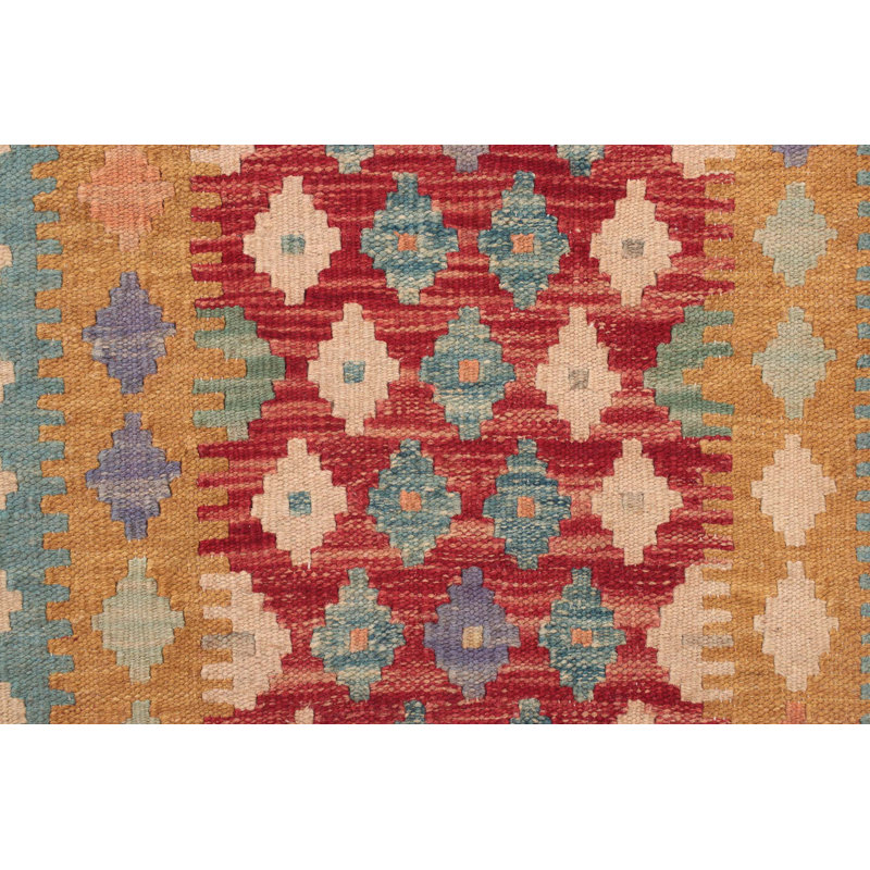 Southwestern Wool Hand Woven 60cm X 90cm Area Rug