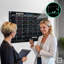 Calendrier noir 24 po x 36 po