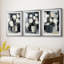 FLORAL Series DCXCV III - Impression personnalisée de qualité supérieure avec passe-partout - 3 pièces-1039901349-1039901352