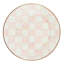 Rosy Check Dinner Plate