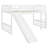 Twin Loft Bed With Slide & Ladder | Solid Wood Kids Frame-402218912