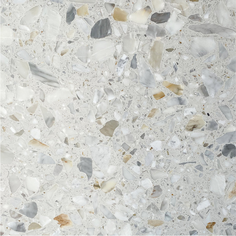 Agglo 24 po x 24 po adouci, Nouveau Bianco Scato